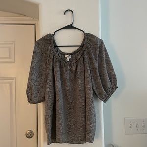 Nordstrom Puff Sleeve Blouse Size L